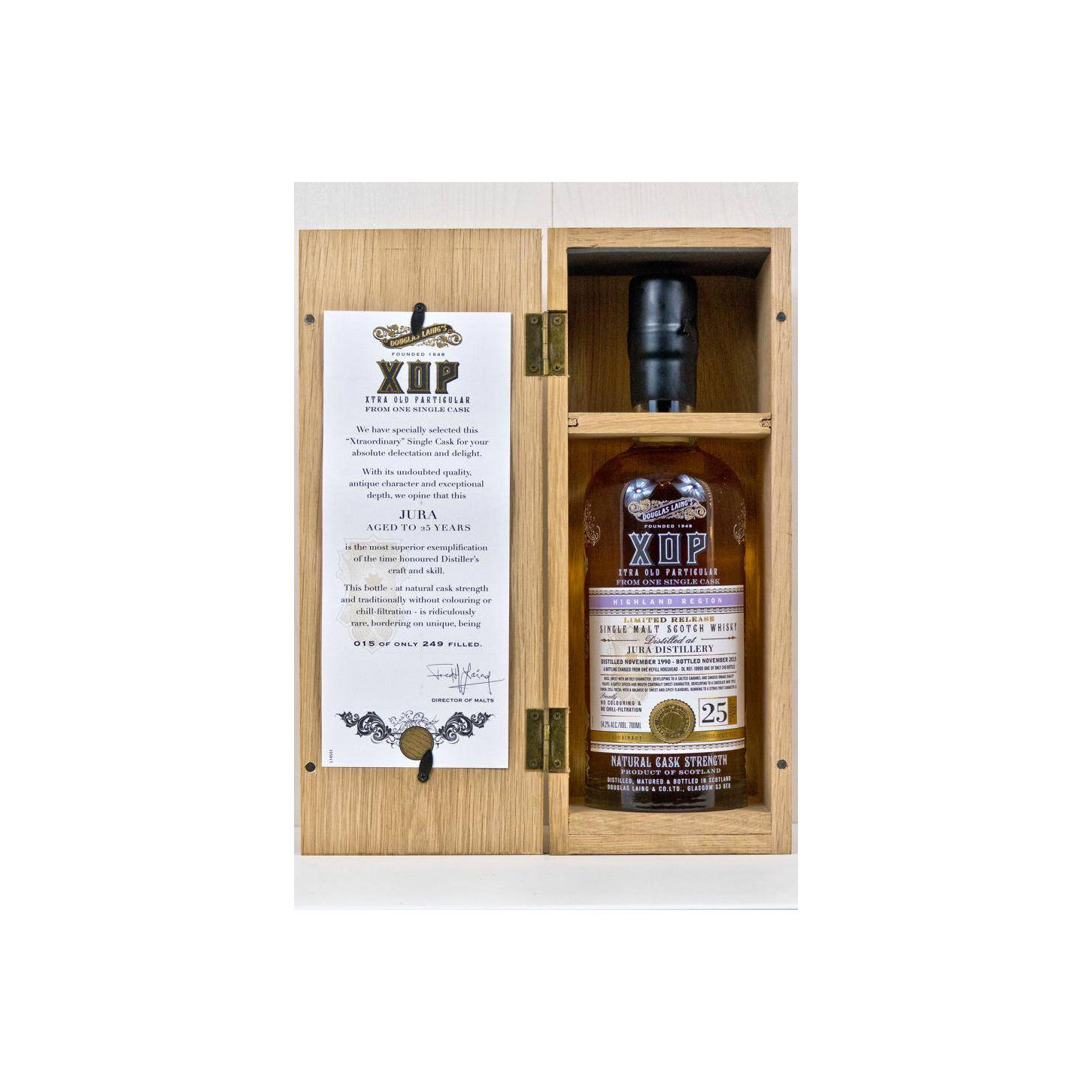 Jura 1990 25 Years Single Malt Whisky 3
