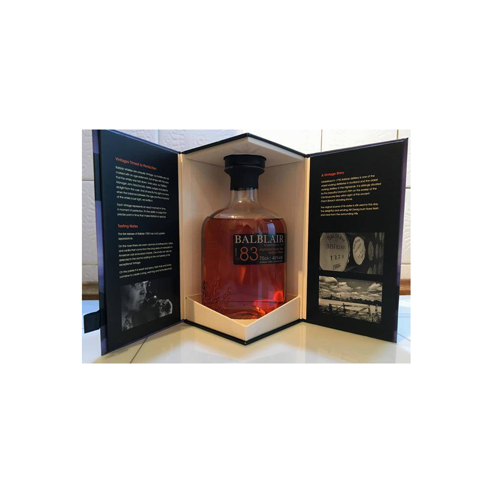 Balblair 1983 32 Years Single Malt Whisky 2