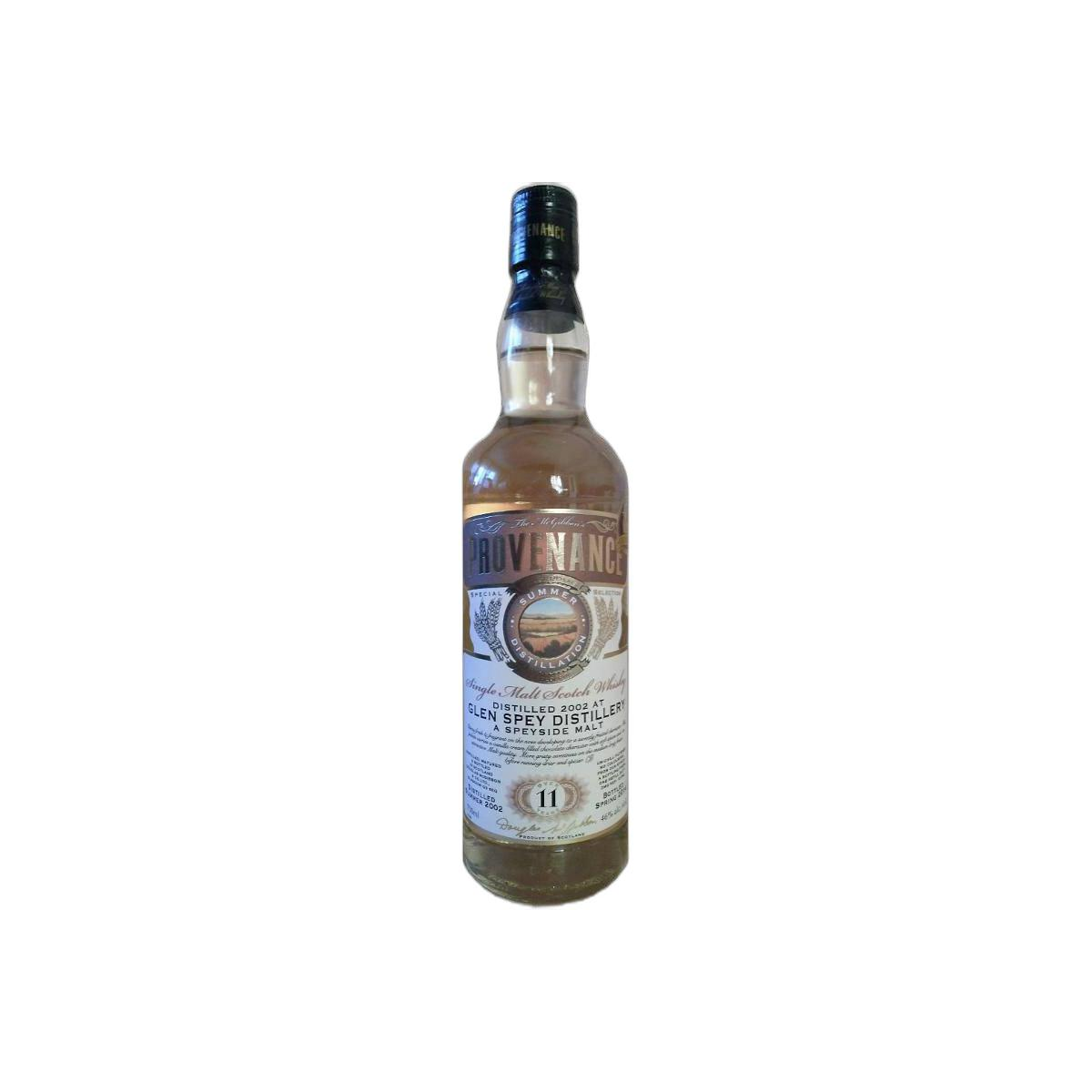 Glen Spey McGibbon's Provenance 2002 11 Years Single Malt Whisky
