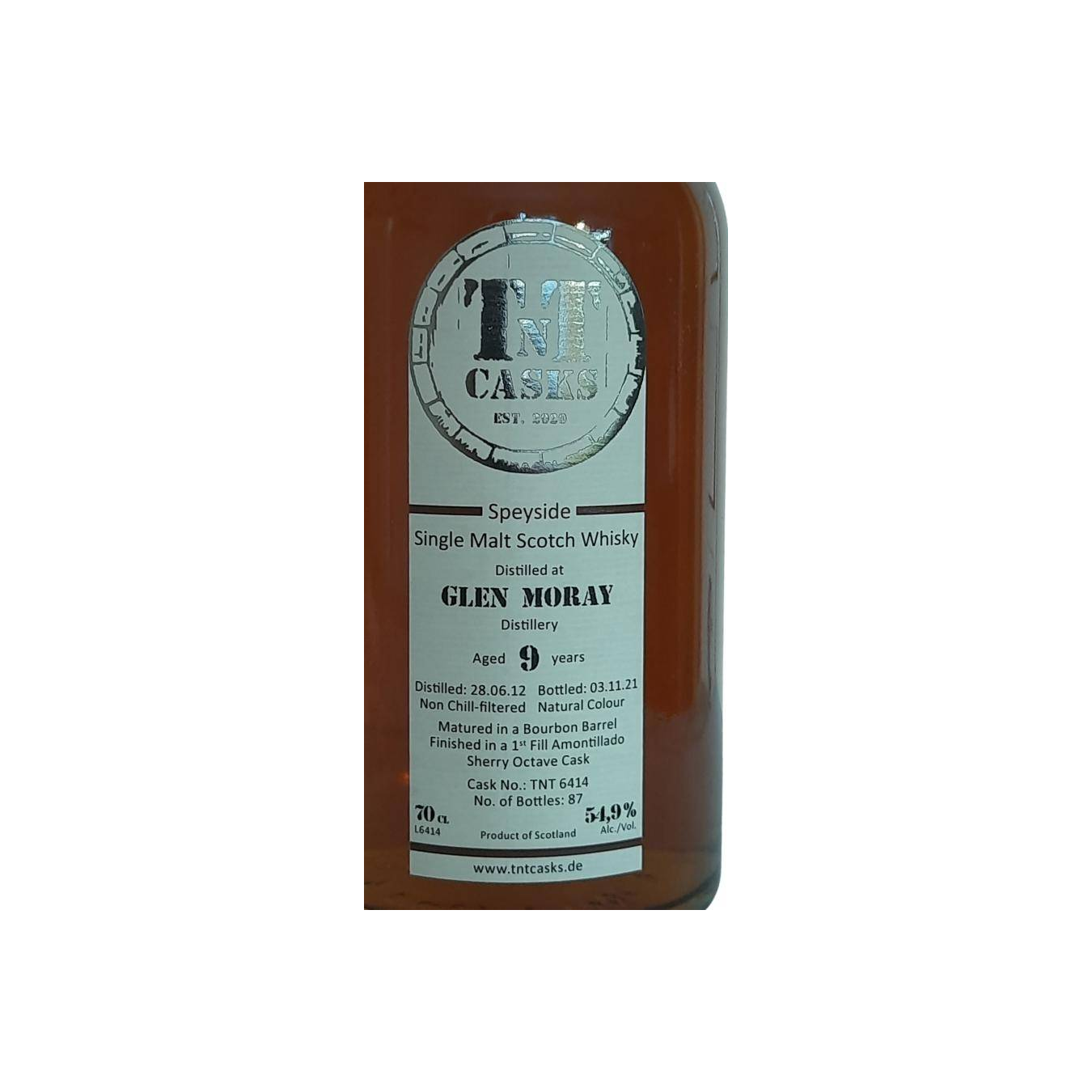 Glen Moray 2012 9 Years Single Malt Whisky 3
