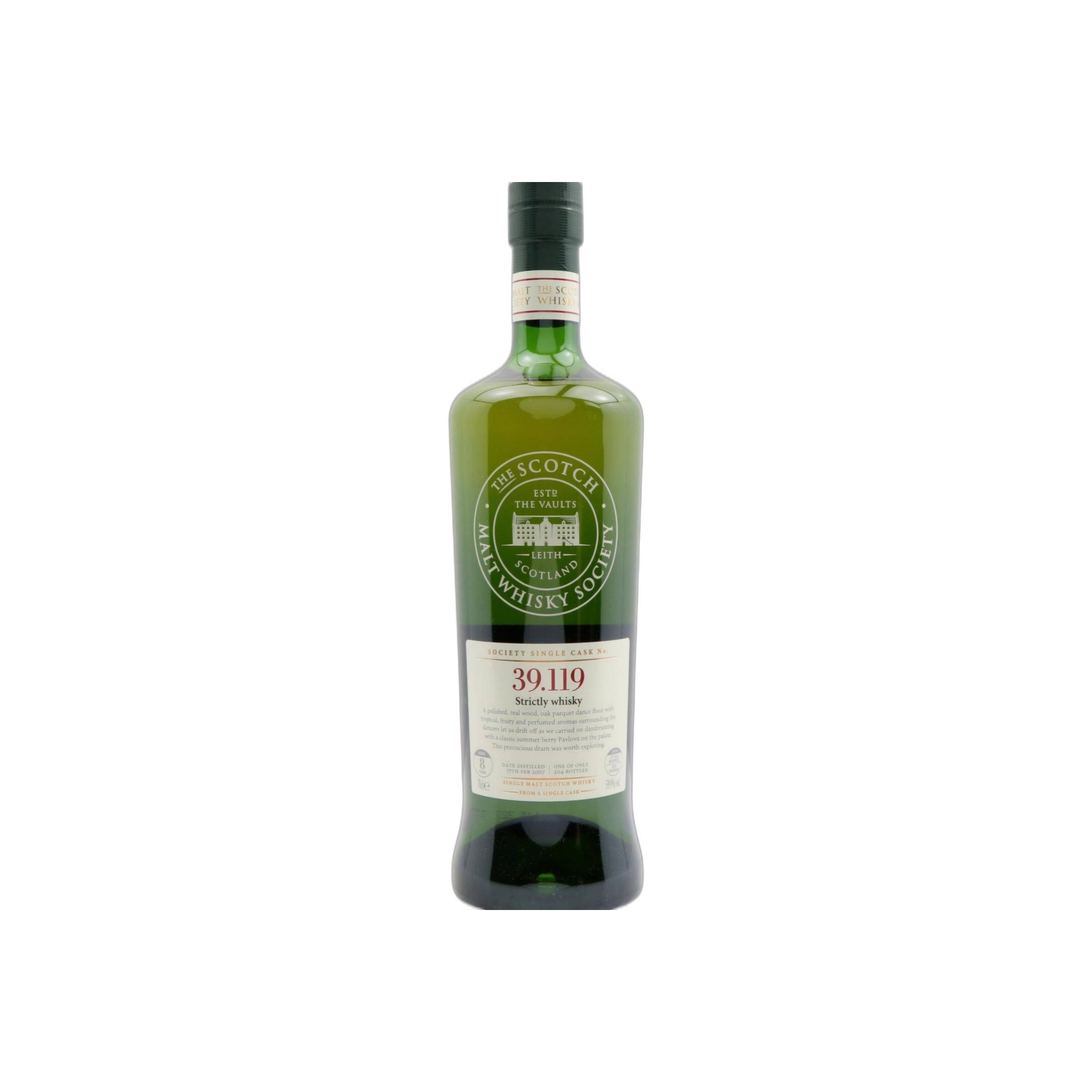 The Scotch Malt Whisky Society 2007 8 Years Single Malt Whisky