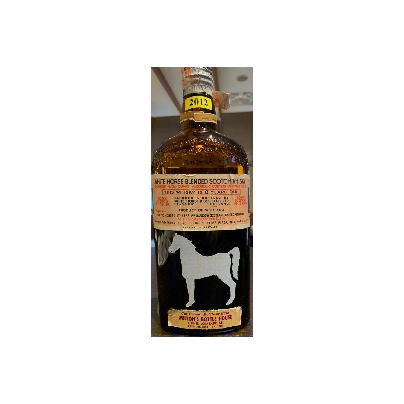 White Horse 8 Years Blended Whisky 3