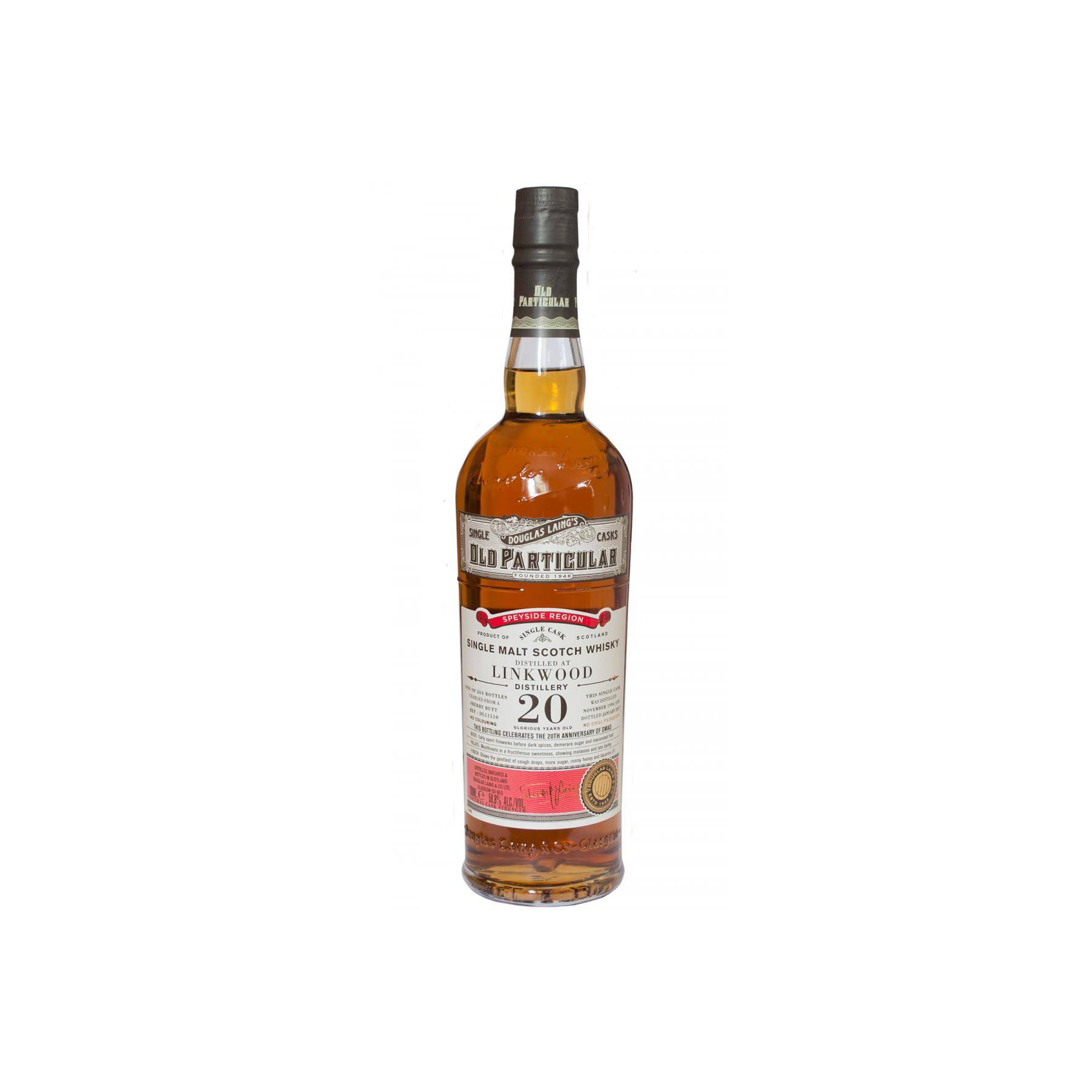 Linkwood Old Particular 1996 20 Years Single Malt Whisky