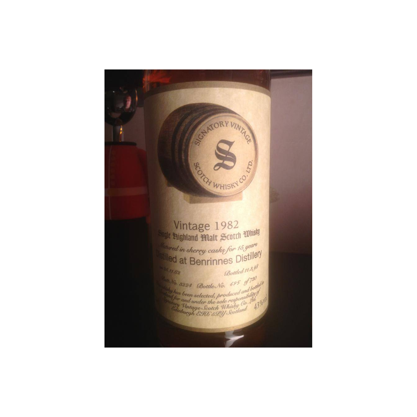 Benrinnes Vintage Collection 1982 15 Years Single Malt Whisky 2