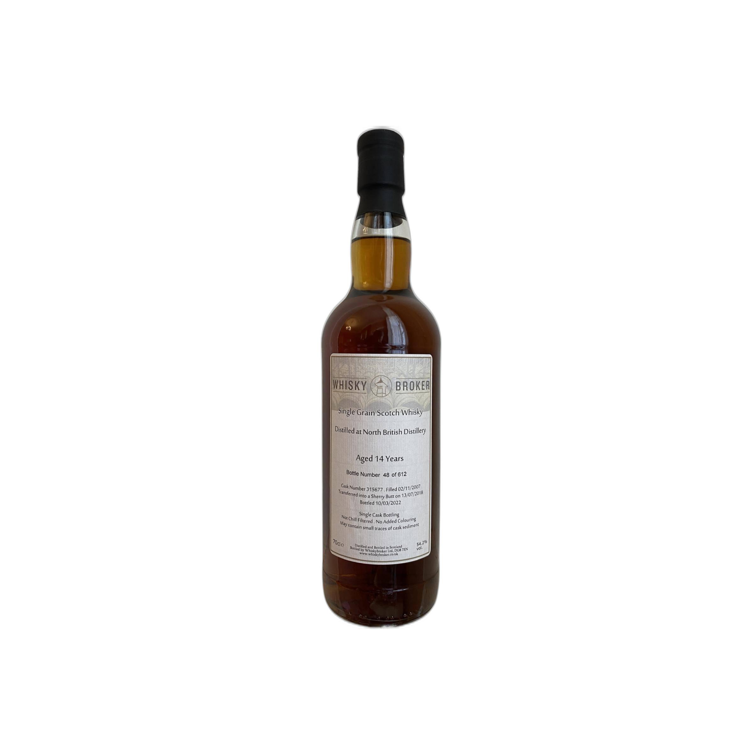 North British 2007 14 Years Single Grain Whisky 2