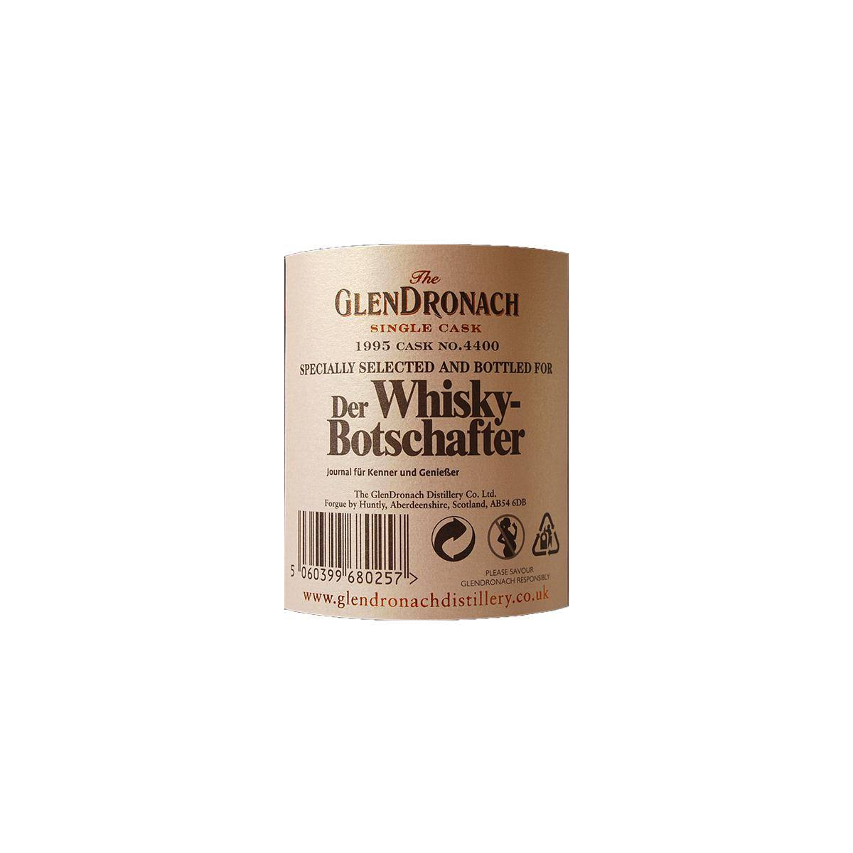 GlenDronach Single Cask 1995 19 Years Single Malt Whisky 3