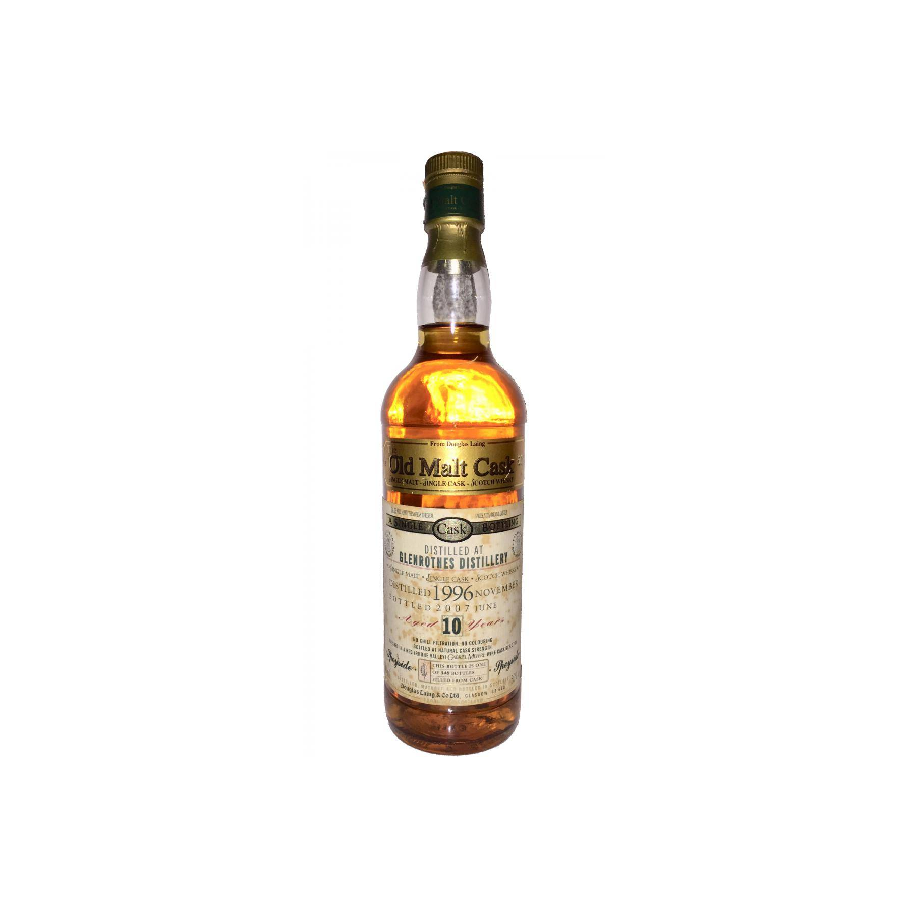 The Glenrothes Old Malt Cask 1996 10 Years Single Malt Whisky