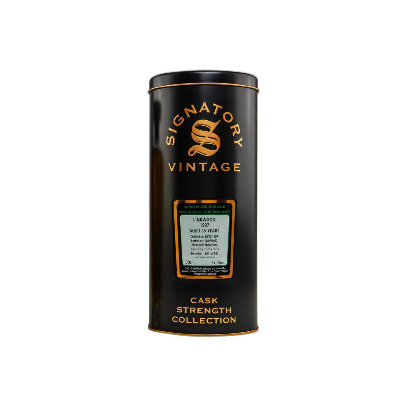 Linkwood Cask Strength Collection 1997 25 Years Single Malt Whisky 2