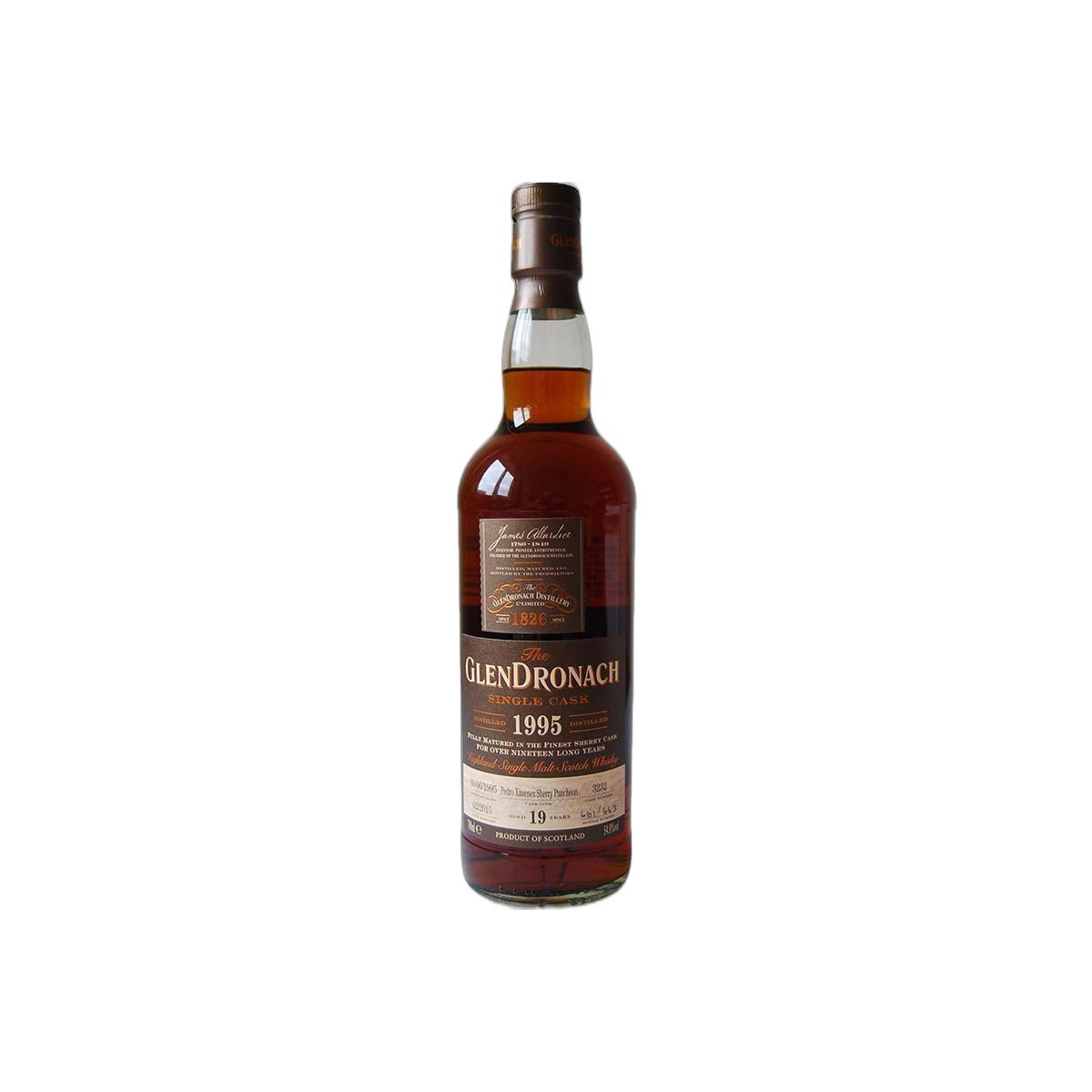 GlenDronach Single Cask 1995 19 Years Single Malt Whisky