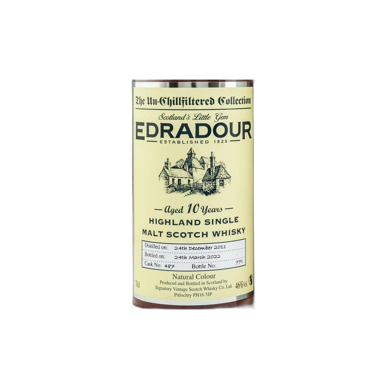 Edradour The Un-Chillfiltered Collection 2011 10 Years Single Malt Whisky 2