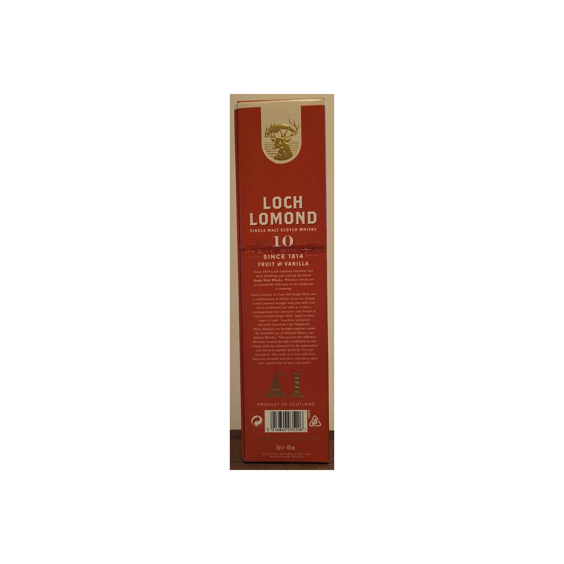 Loch Lomond 10 Years Single Malt Whisky 3