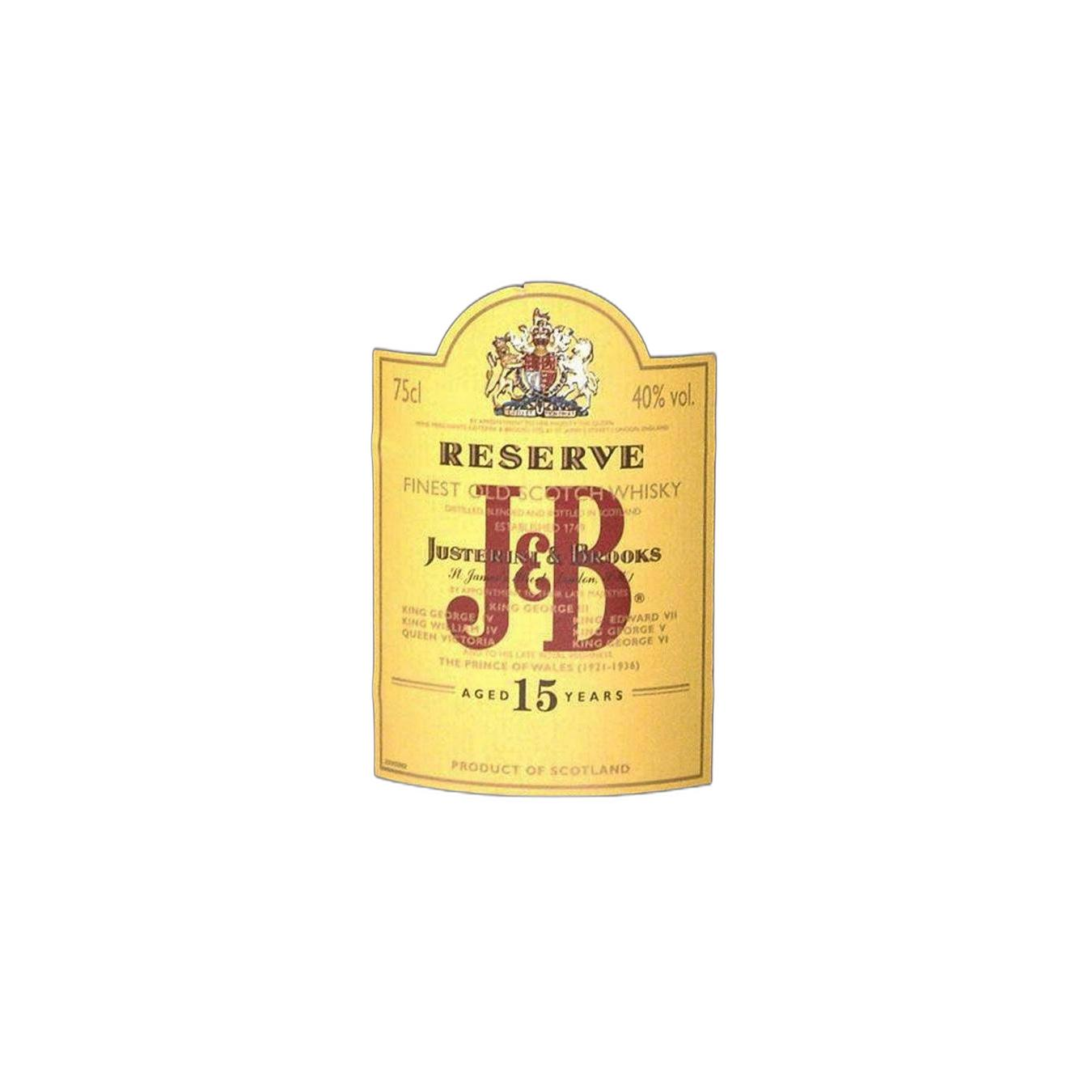J&B 15-year-old