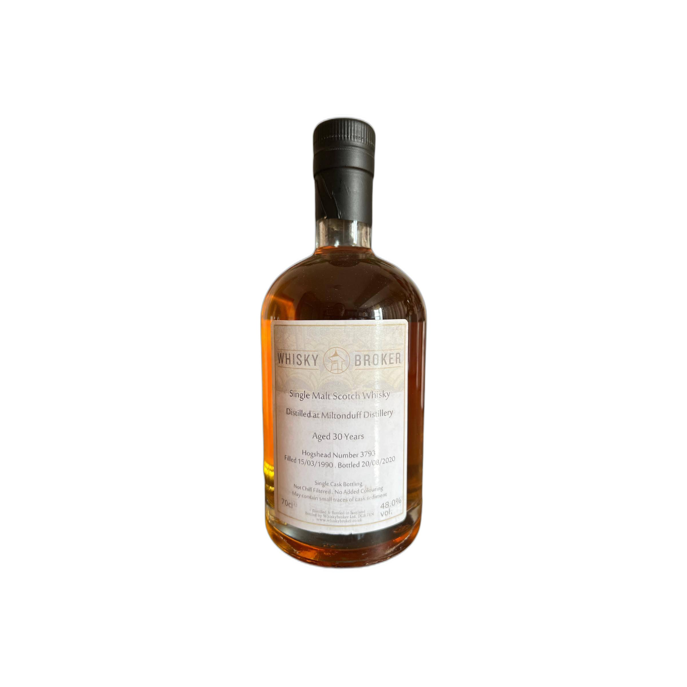 Miltonduff 1990 30 Years Single Malt Whisky 2