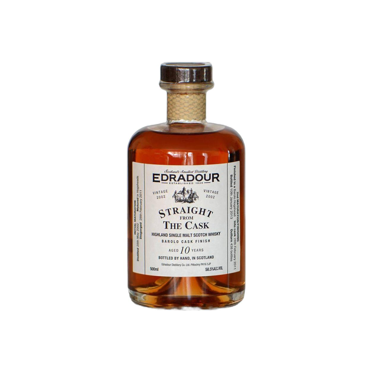 Edradour 2002 10 Years Single Malt Whisky
