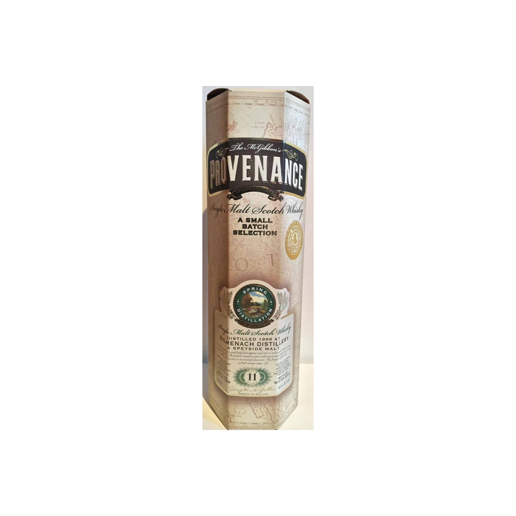 Balmenach McGibbon's Provenance 1998 11 Years Single Malt Whisky 2