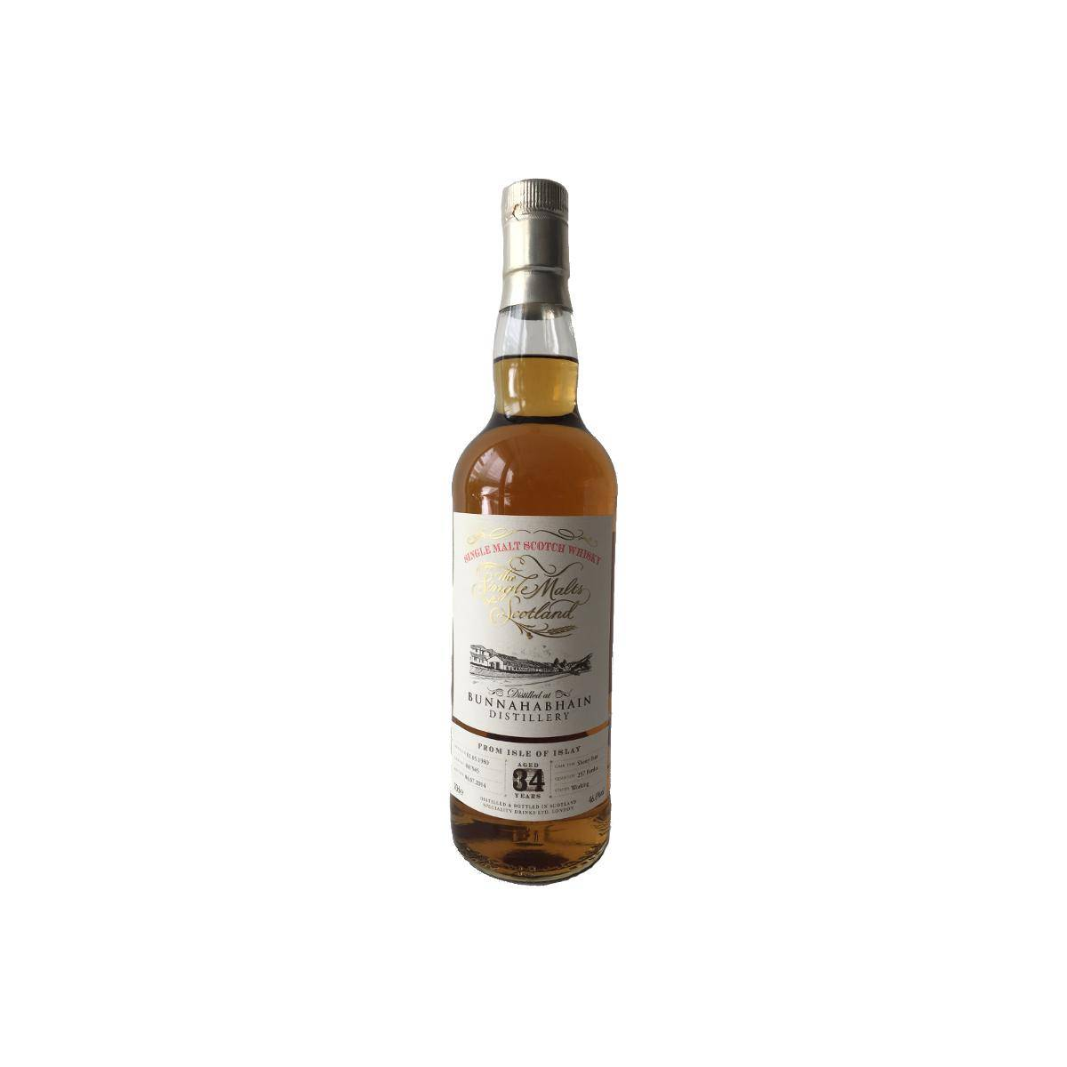 Bunnahabhain The Single Malts of Scotland 1980 34 Years Single Malt Whisky