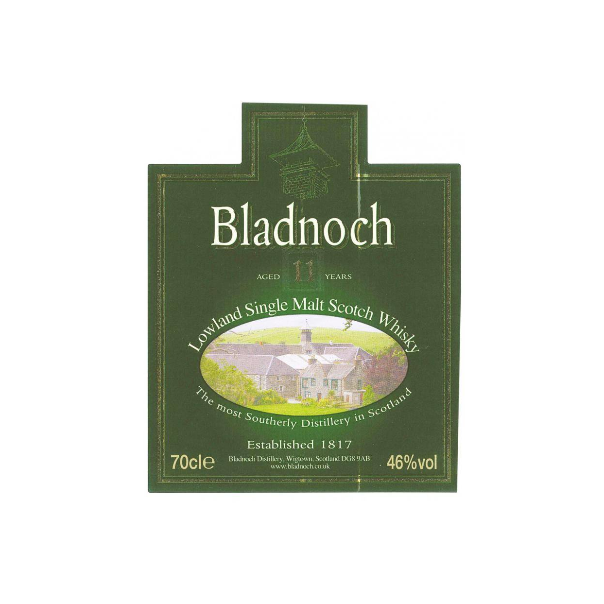 Bladnoch 2001 11 Years Single Malt Whisky