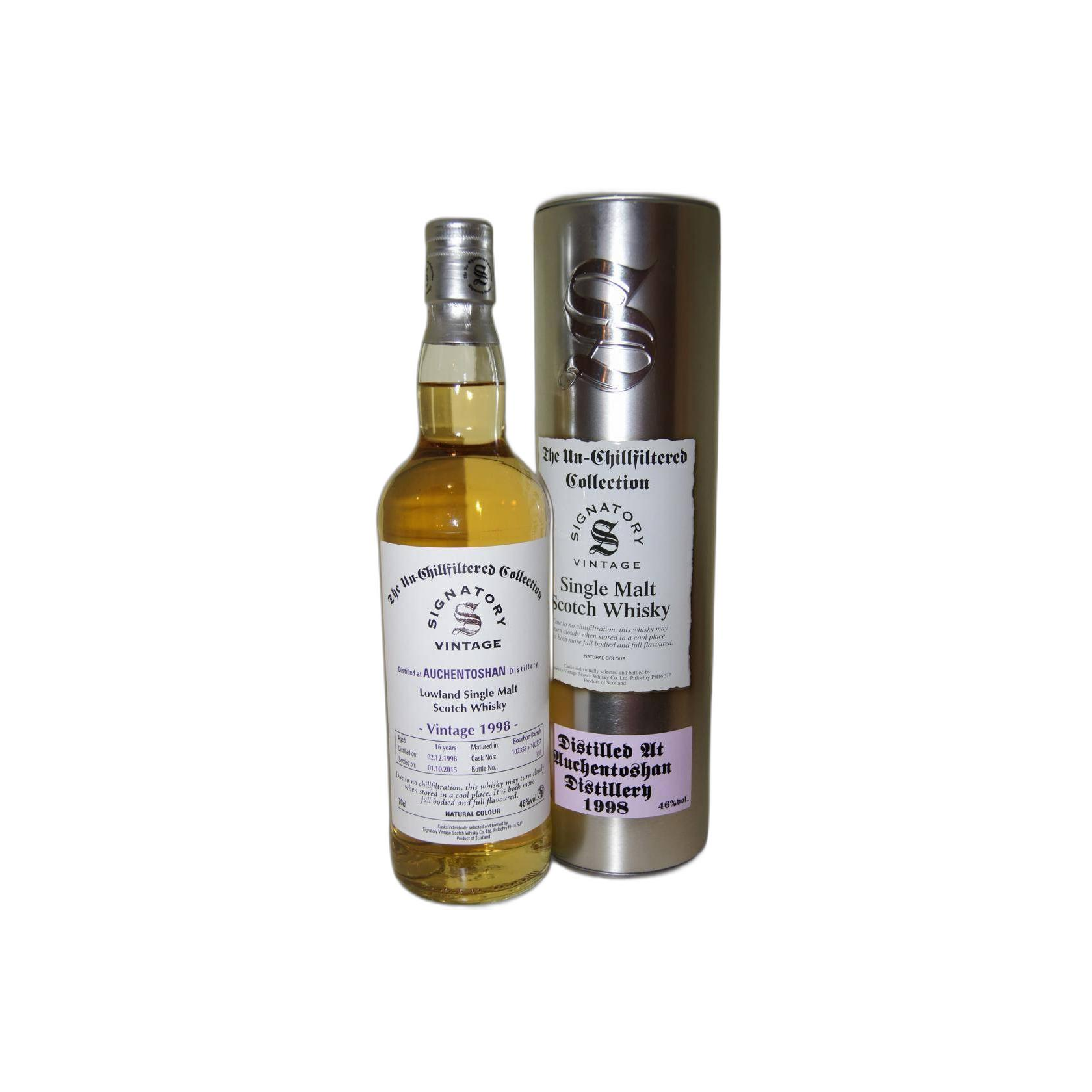 Auchentoshan The Un-Chillfiltered Collection 1998 16 Years Single Malt Whisky 2