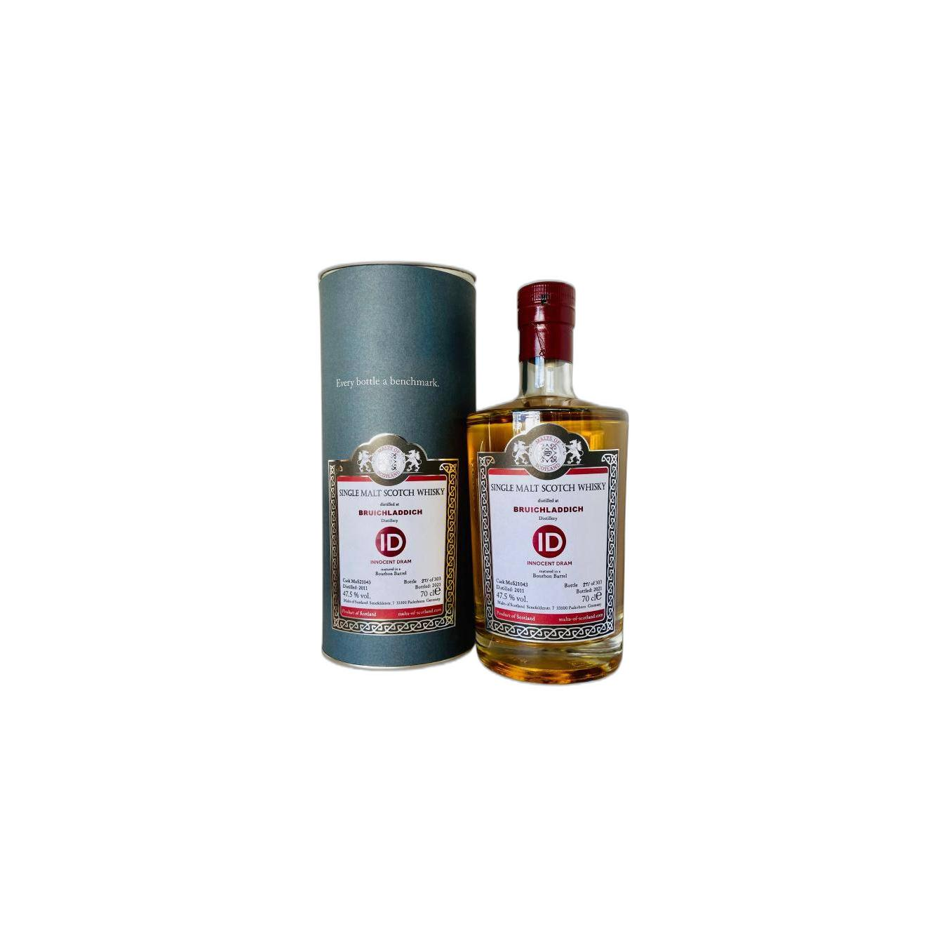 Bruichladdich 2011 10 Years Single Malt Whisky 2