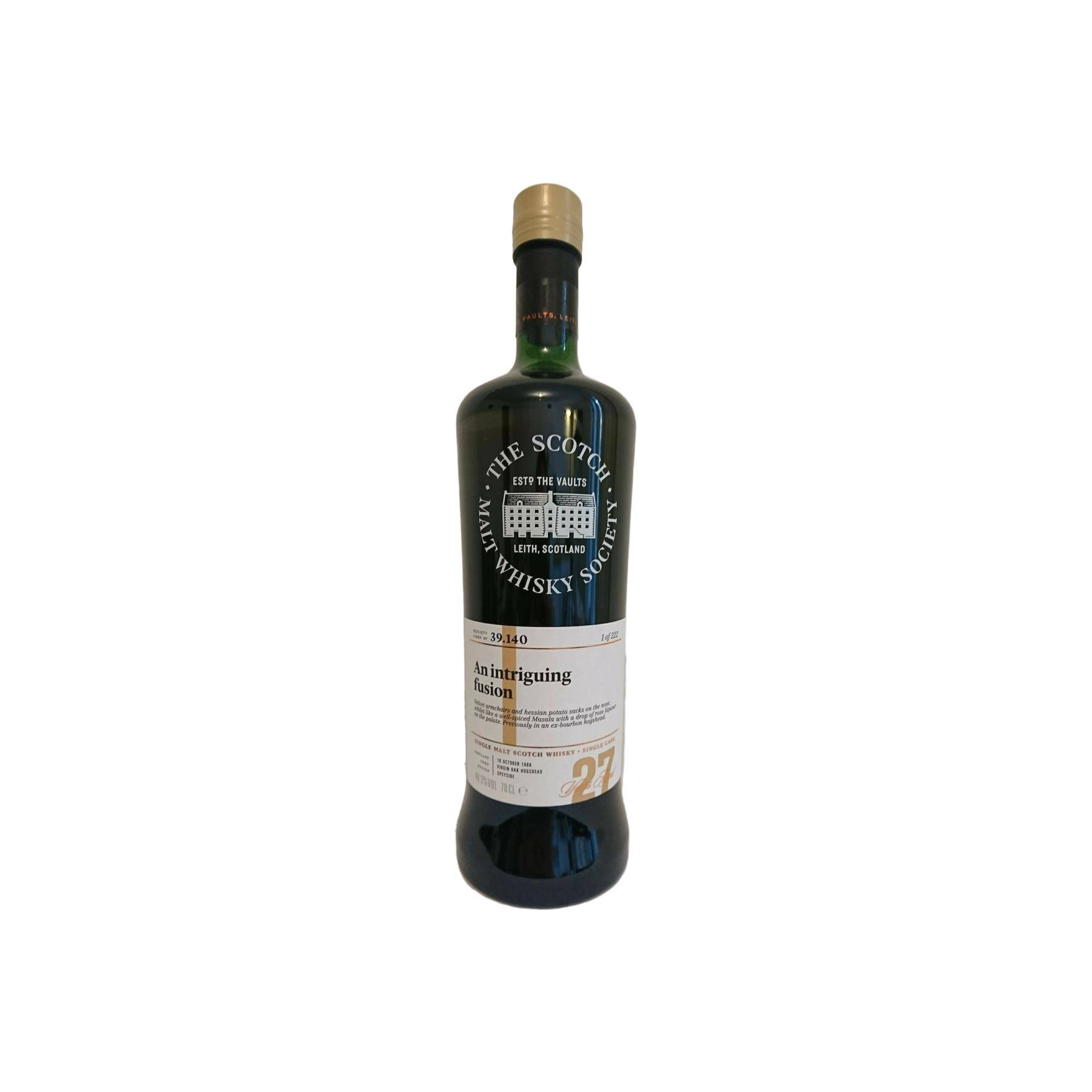 The Scotch Malt Whisky Society 1989 27 Years Single Malt Whisky