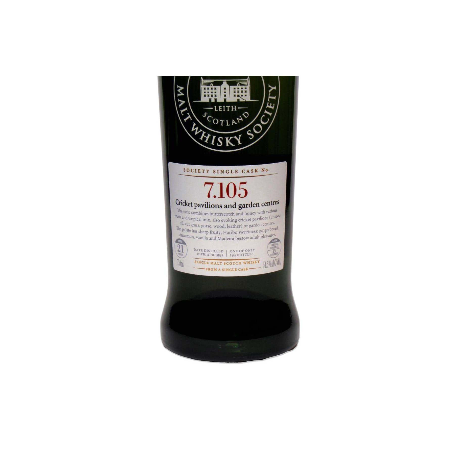 The Scotch Malt Whisky Society 1993 21 Years Single Malt Whisky 2