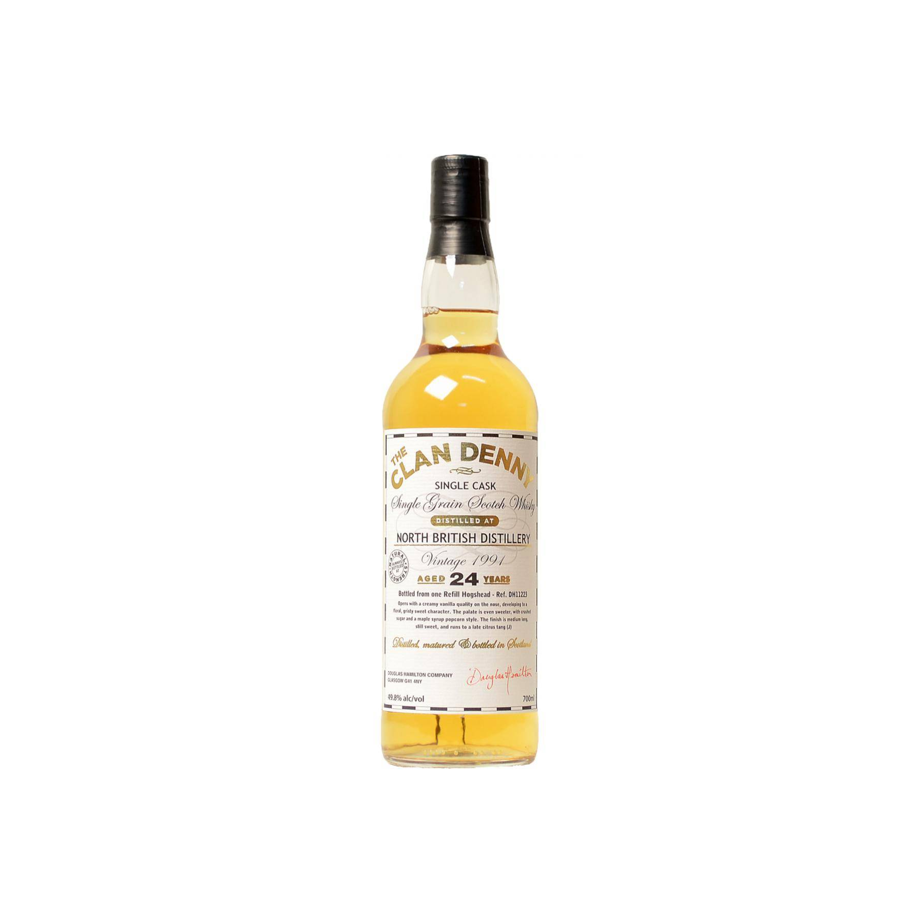North British 1991 24 Years Single Grain Whisky