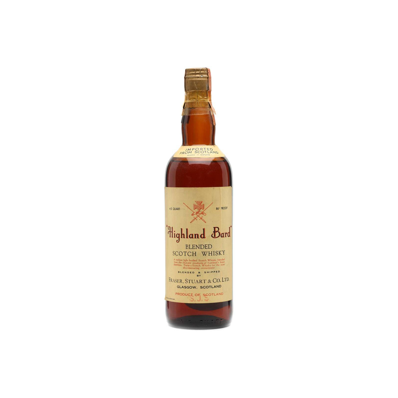 Highland Bard Blended Scotch Whisky