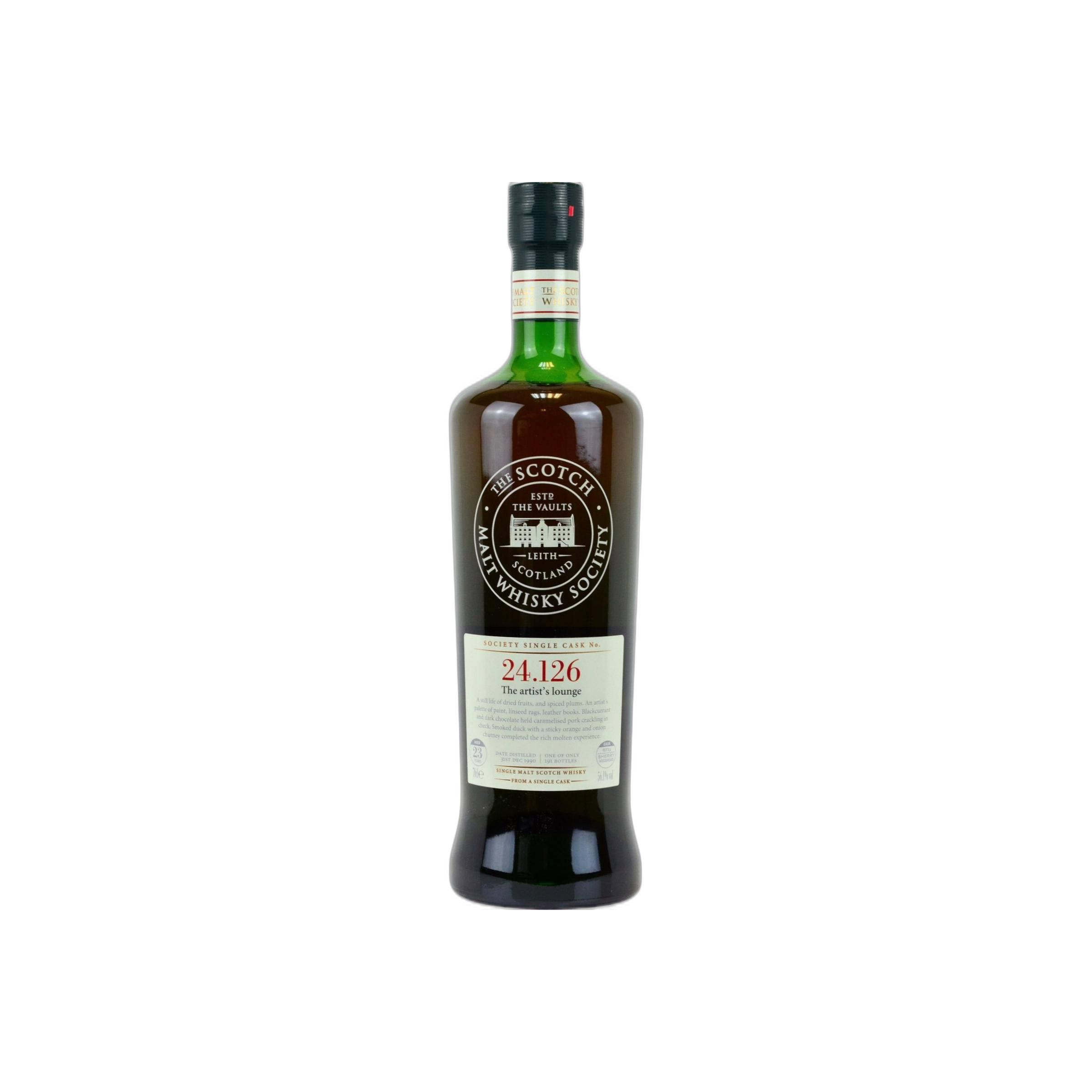 The Scotch Malt Whisky Society 1990 23 Years Single Malt Whisky