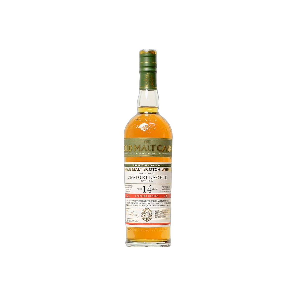 Craigellachie Old Malt Cask 2000 14 Years Single Malt Whisky 2