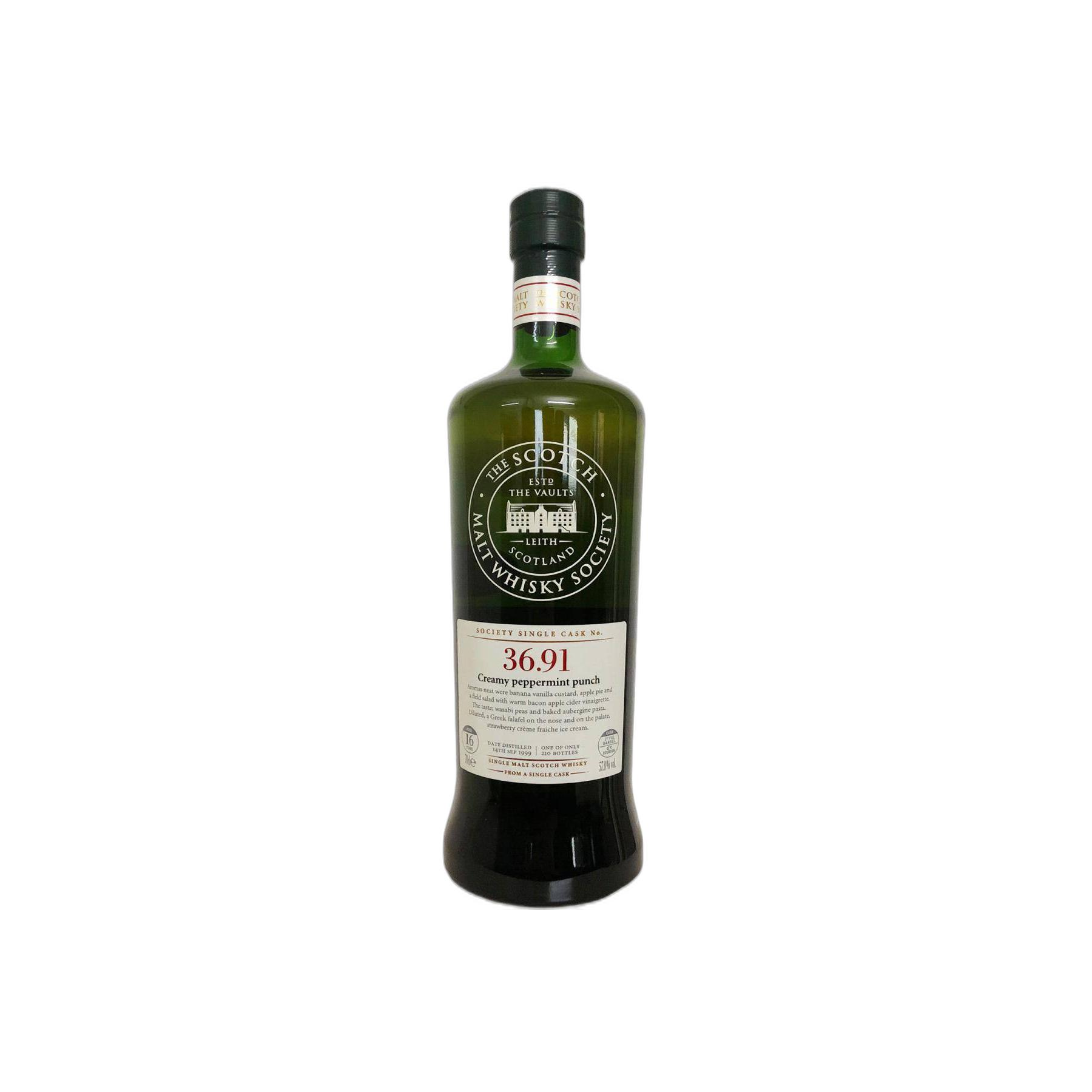 The Scotch Malt Whisky Society 1999 16 Years Single Malt Whisky