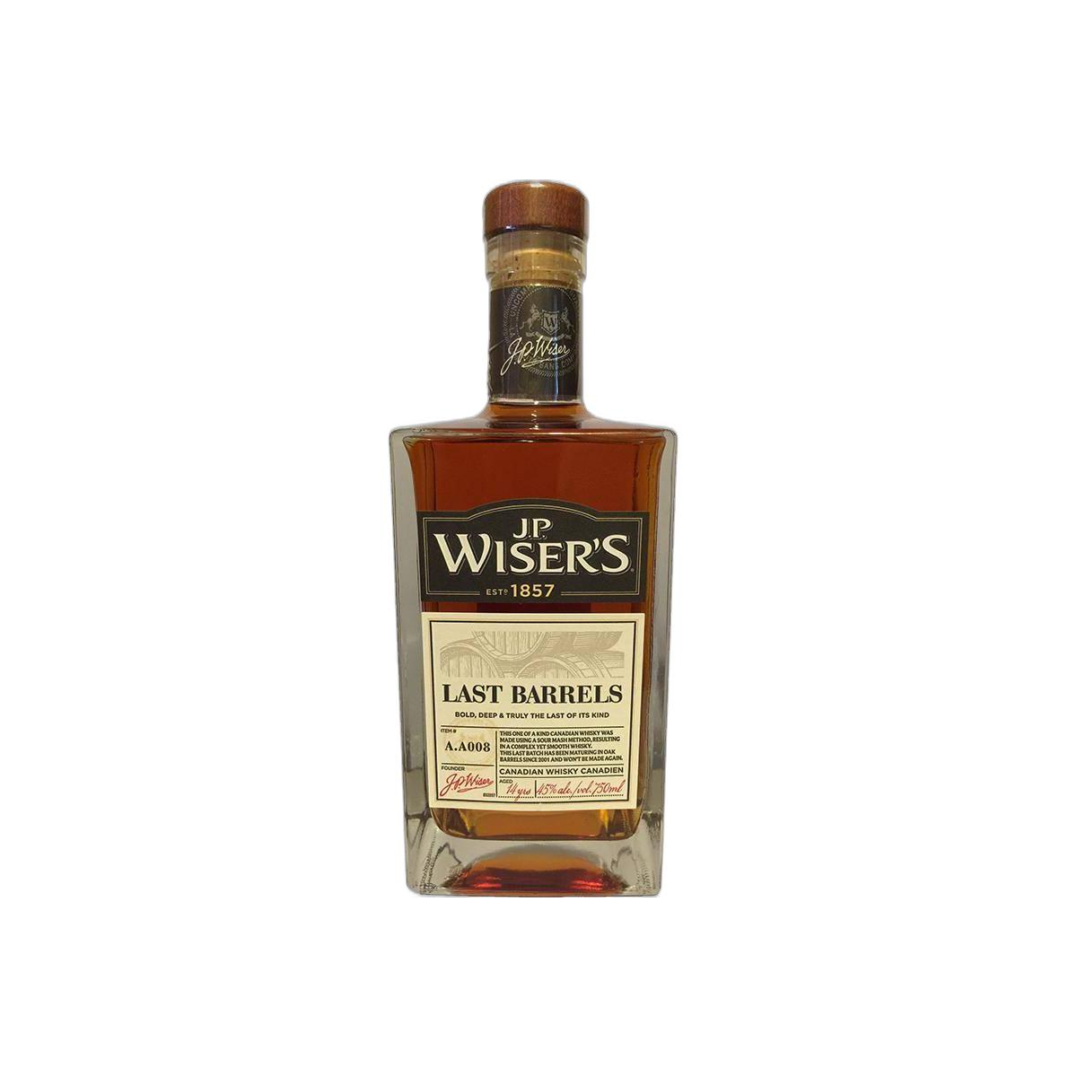 J.P. Wiser's Last Barrels