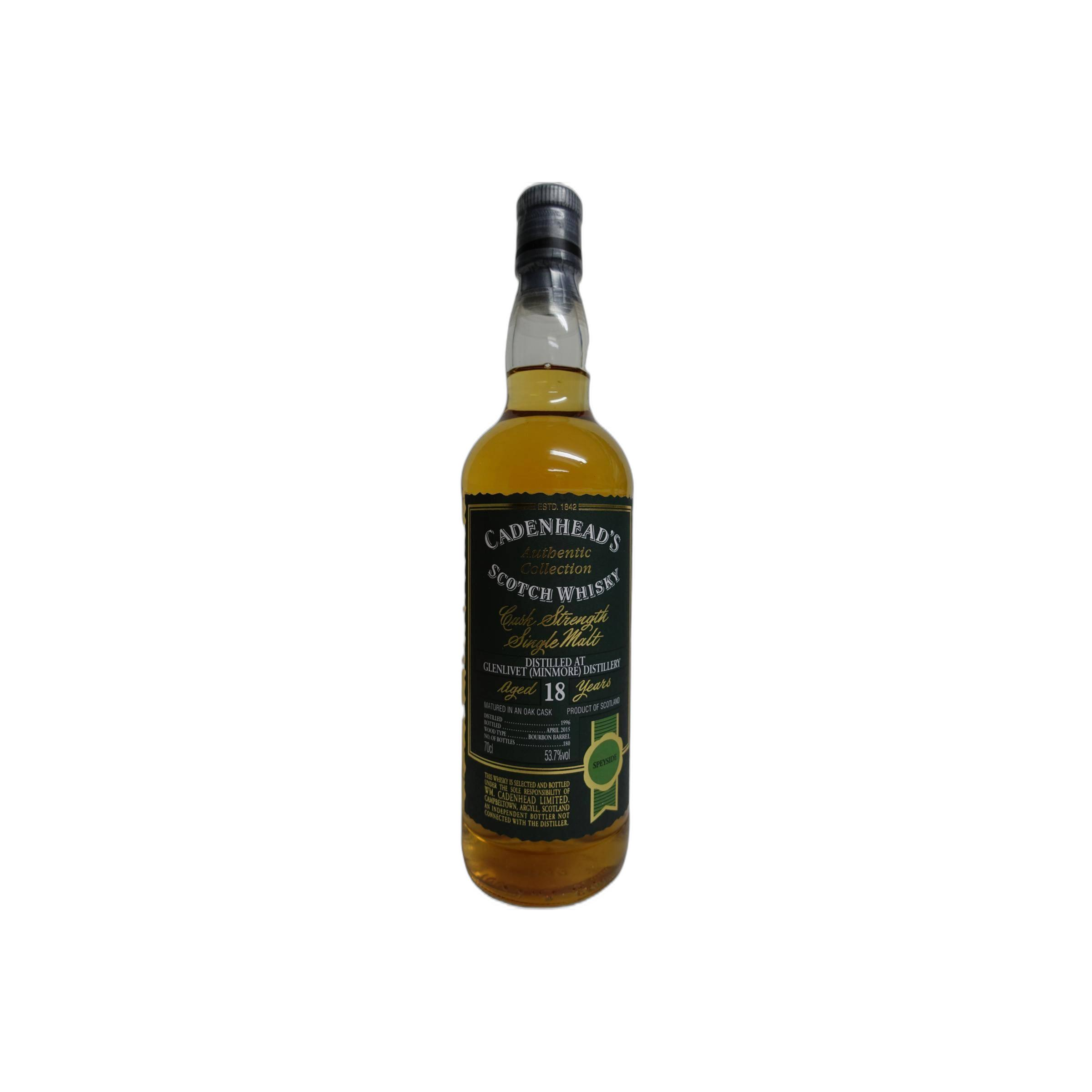 The Glenlivet Authentic Collection 1996 18 Years Single Malt Whisky