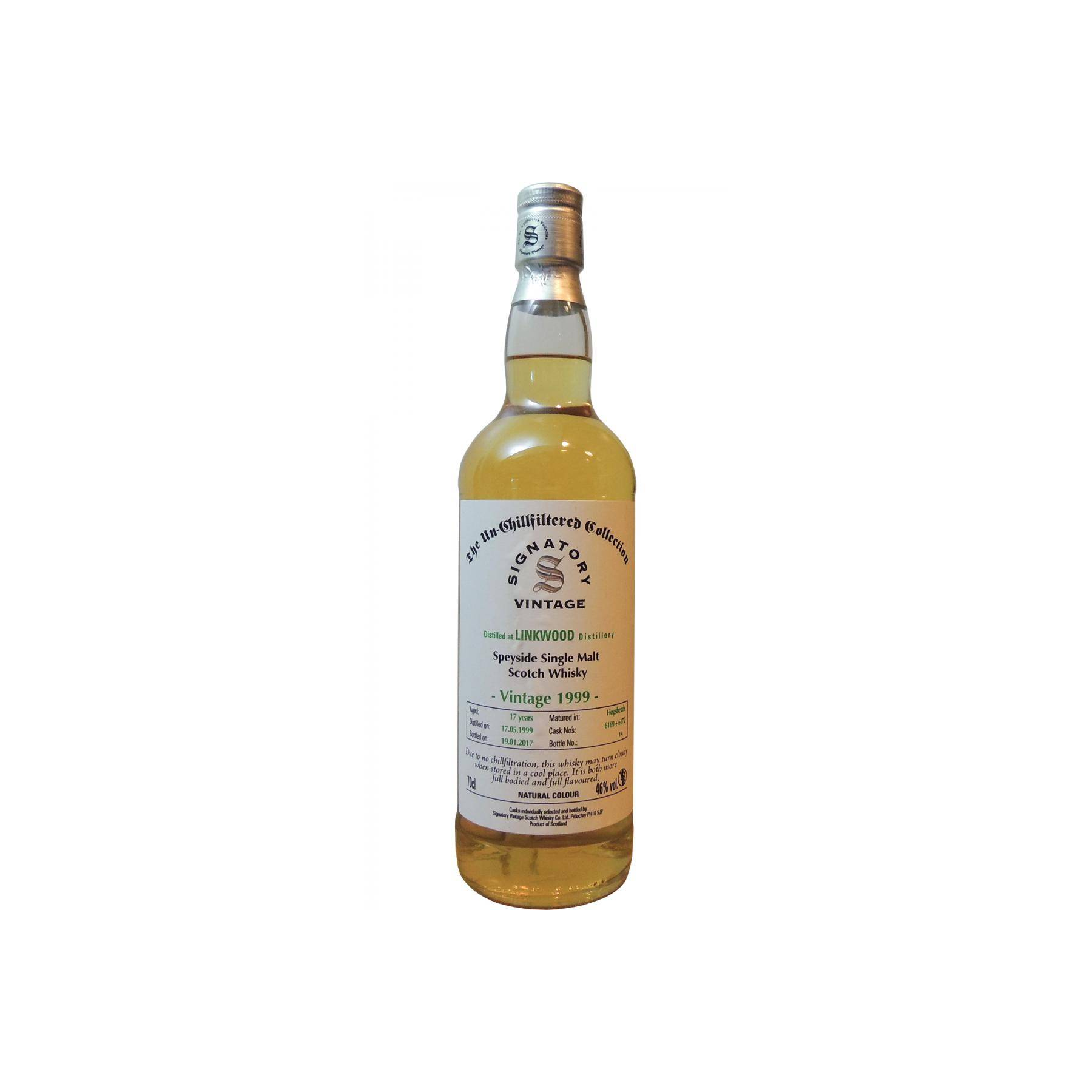 Linkwood The Un-Chillfiltered Collection 1999 17 Years Single Malt Whisky