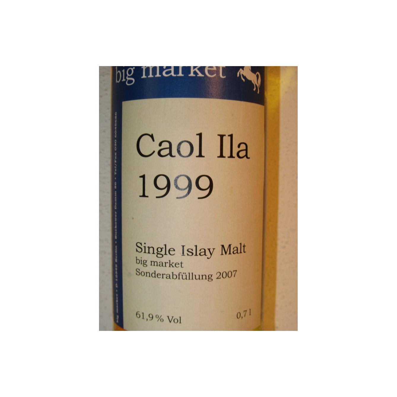 Caol Ila 1999 8 Years Single Malt Whisky