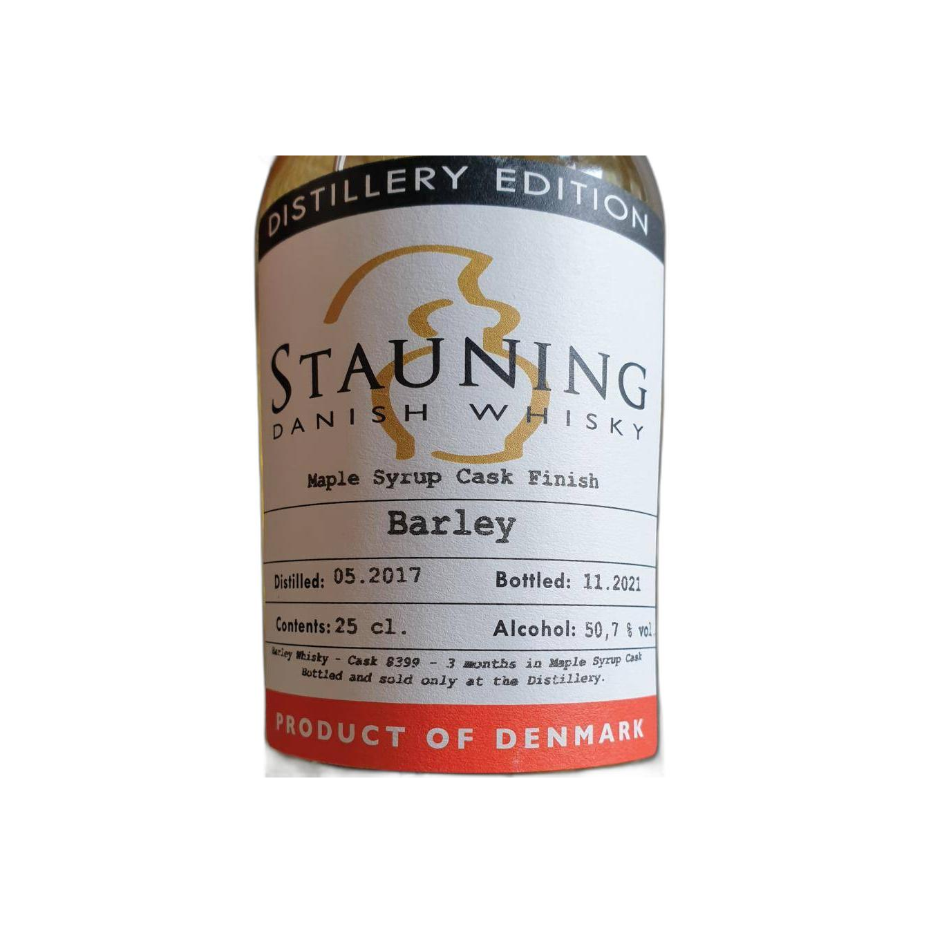 Stauning 2017 4 Years Single Malt Whisky