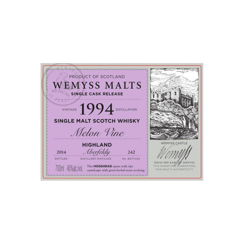 Aberfeldy 1994 20 Years Single Malt Whisky