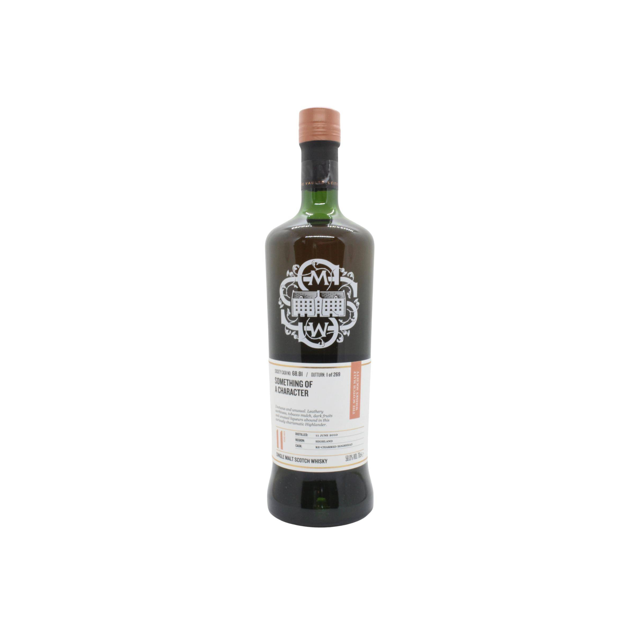 The Scotch Malt Whisky Society 2010 11 Years Single Malt Whisky
