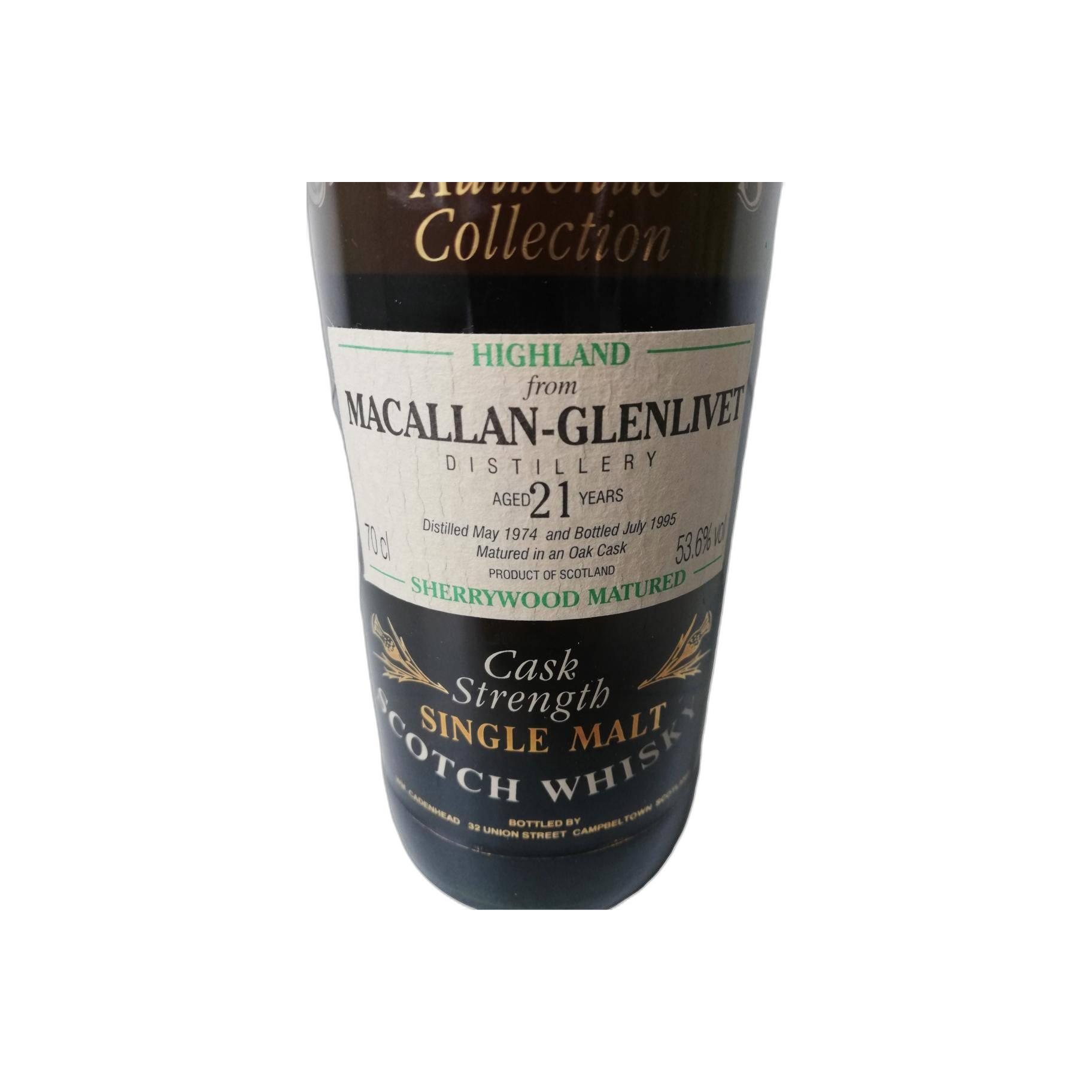 The Macallan Authentic Collection 1974 21 Years Single Malt Whisky 2