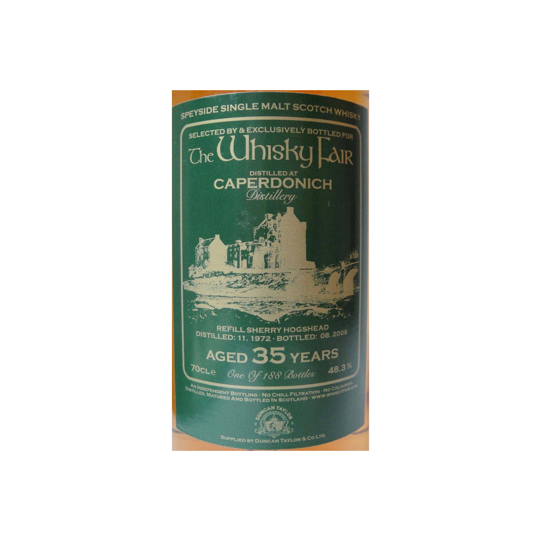 Caperdonich 1972 35 Years Single Malt Whisky 3