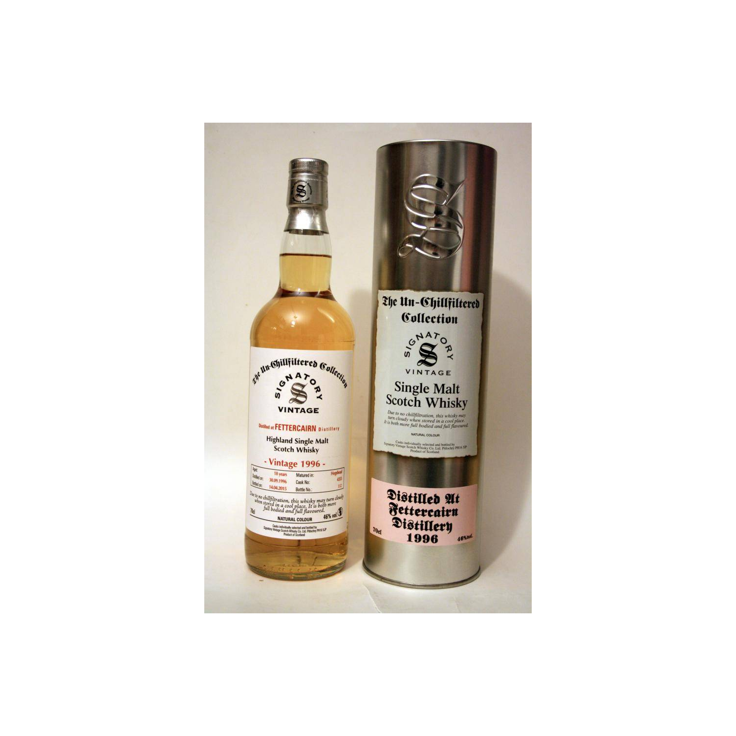 Fettercairn The Un-Chillfiltered Collection 1996 18 Years Single Malt Whisky 3