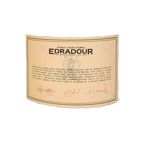 Edradour 10 Years Single Malt Whisky 3