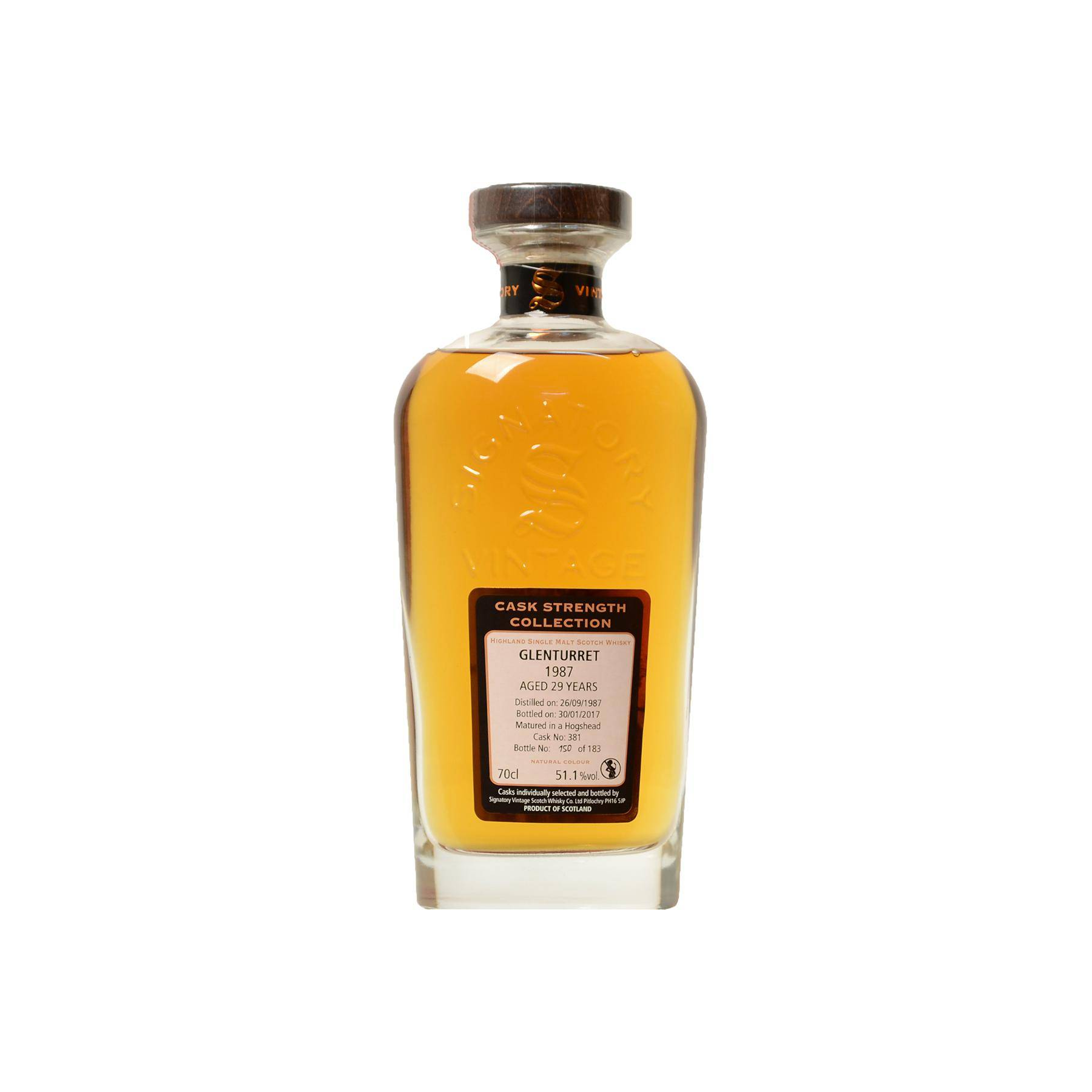The Glenturret Cask Strength Collection 1987 29 Years Single Malt Whisky