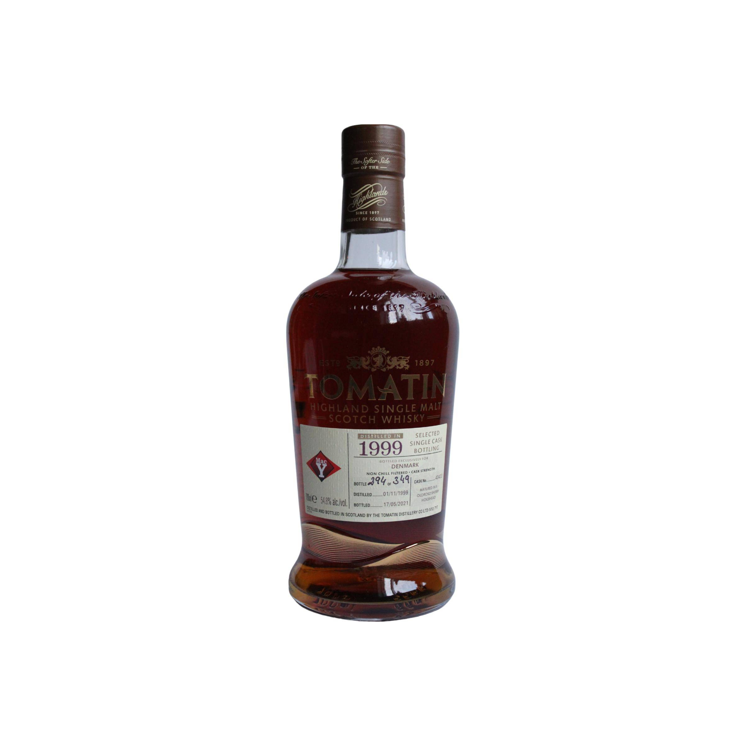 Tomatin 1999 21 Years Single Malt Whisky
