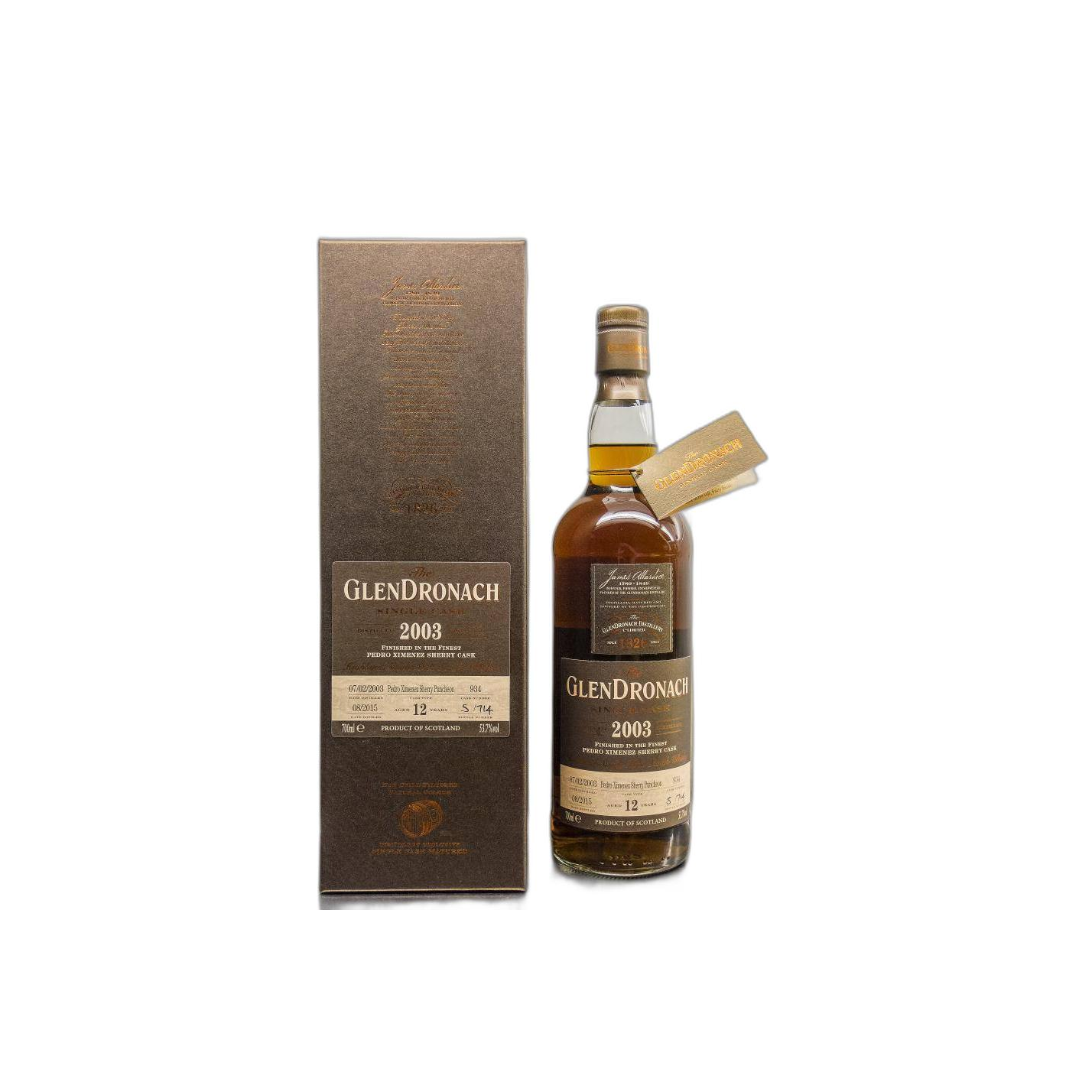 GlenDronach 2003 12 Years Single Malt Whisky 3