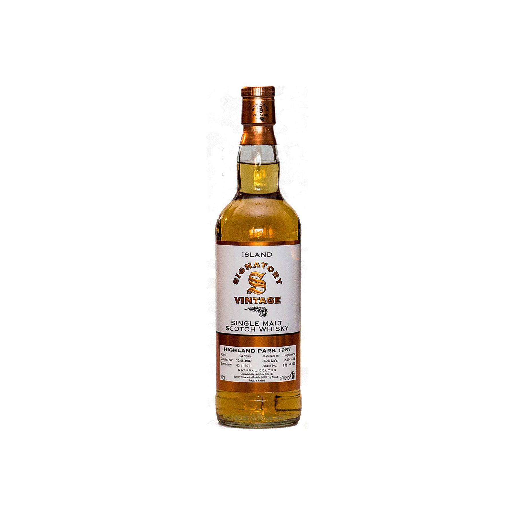 Highland Park Vintage Collection 1987 24 Years Single Malt Whisky