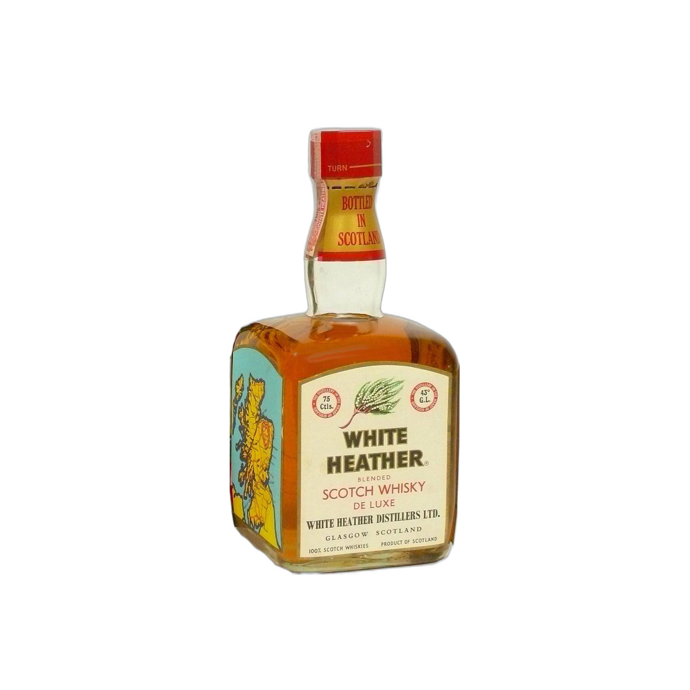 White Heather Blended Scotch Whisky De Luxe
