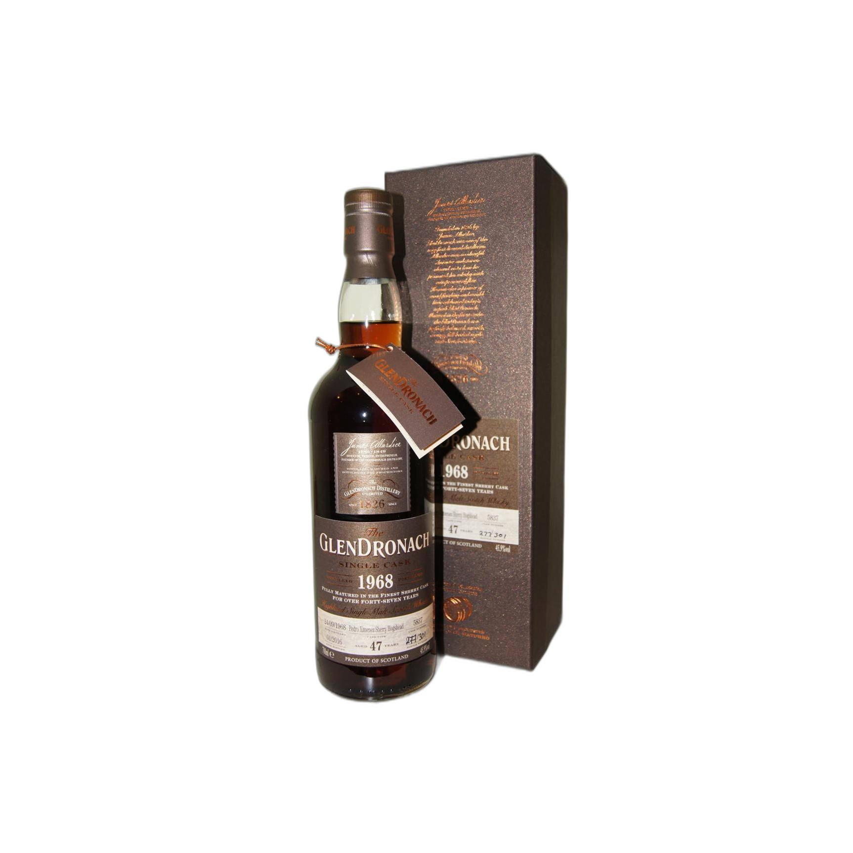 GlenDronach 1968 47 Years Single Malt Whisky 2
