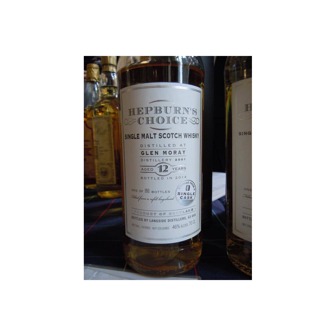 Glen Moray 2001 12 Years Single Malt Whisky