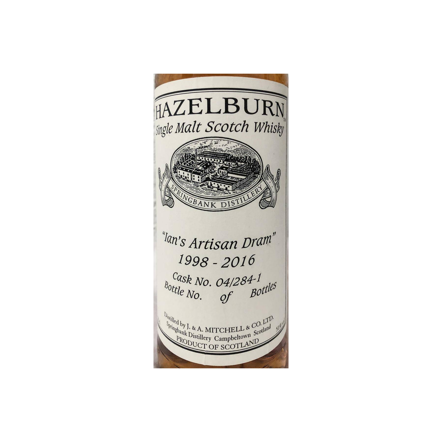 Hazelburn Private Bottling 1998 18 Years Single Malt Whisky 2