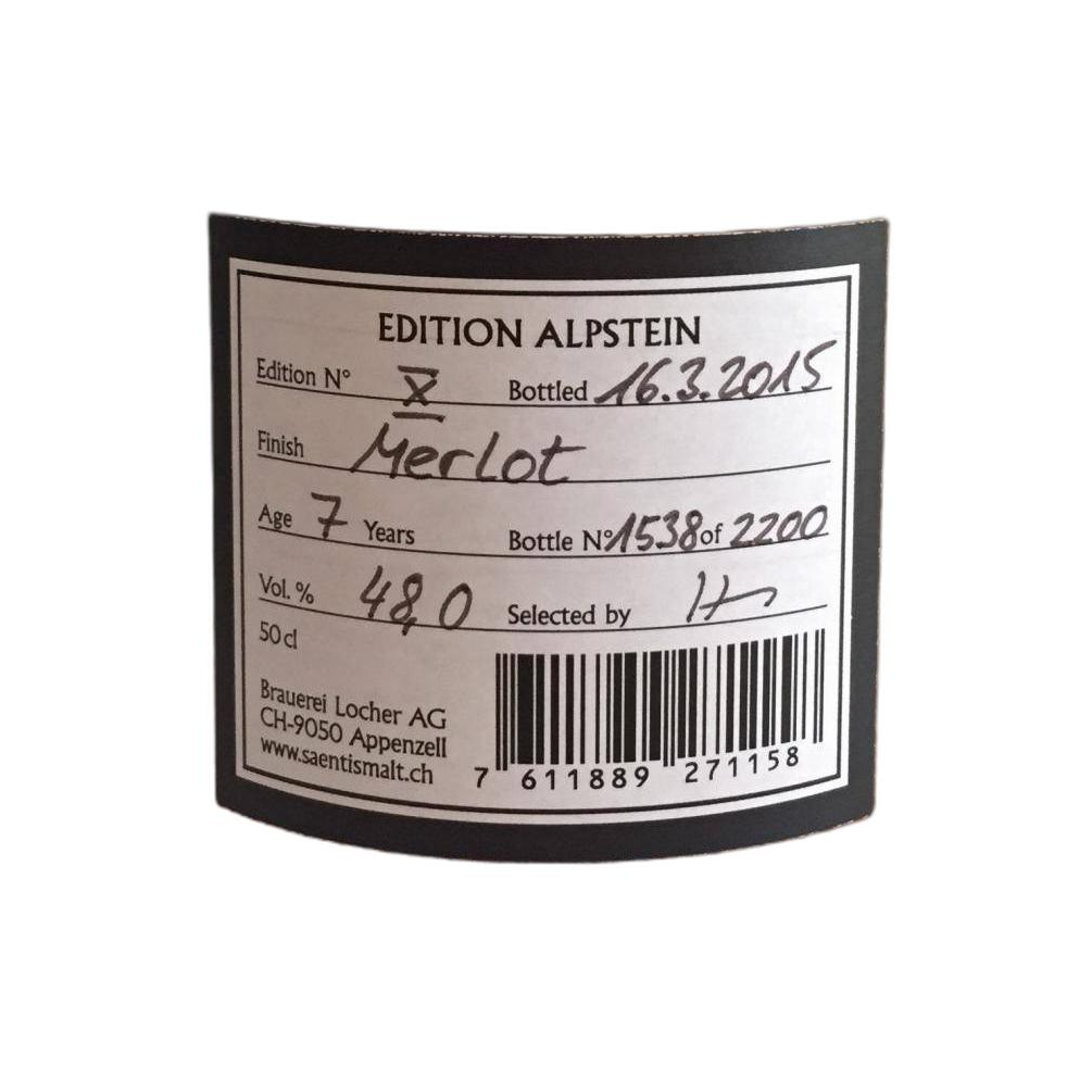 Säntis Malt 7 Years Single Malt Whisky 3